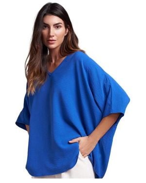 Caldwell Collection Claire Top - Blue