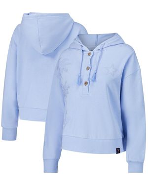 Margaritaville Dallas Cowboys Island Dream Solid Pullover Hoodie - Blue