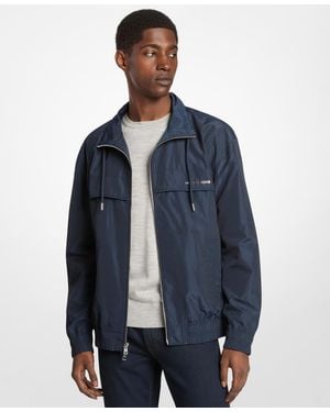Michael Kors Windbreaker Long-sleeve Jacket - Blue