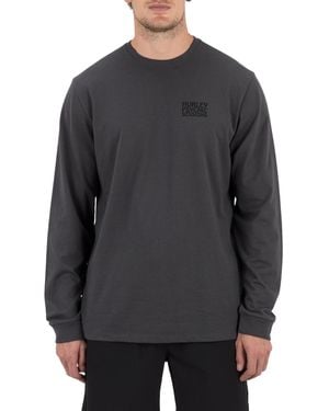 Hurley H2o-dri Psychic Session Long-sleeve T-shirt - Gray