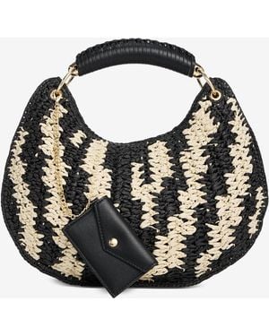 INC International Concepts Trippii Chain Tote - Black