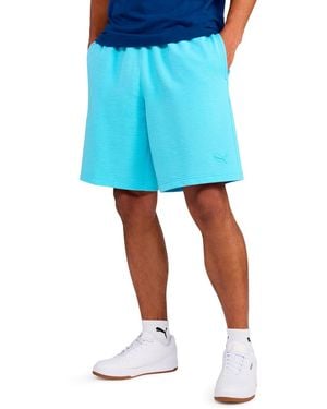 PUMA Essentials Elevated Regular-fit Shorts - Blue