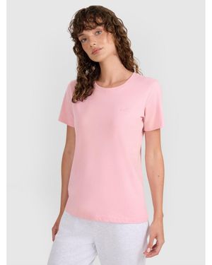 4F Regular Plain T-shirt - Pink
