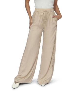 Belle & Bloom Everywhere All At Once Wide Leg Pant - Natural