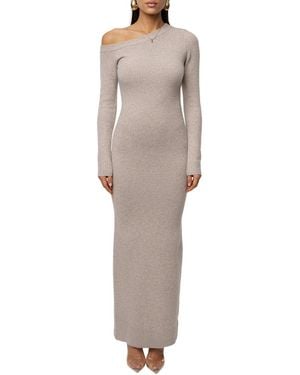 JLUXLABEL Fireside Knit Maxi Dress - Gray