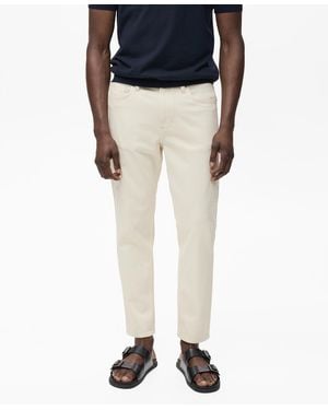 Mango Ben Tapered Fit Jeans - Black