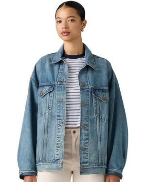 Levi's Trucker Denim Oversized-fit Jacket - Blue