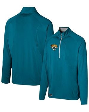 Outerstuff Jacksonville Jaguars Grind Iron Quarter-zip Top - Blue