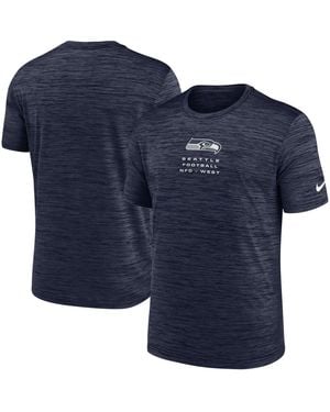 Nike Seattle Seahawks Velocity Ball Carrier Dri-fit T-shirt - Blue