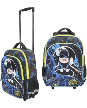 Spider-man Bioworld Batman Rolling Backpack - Blue