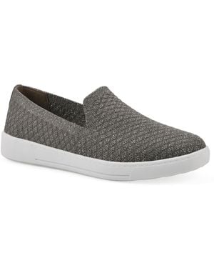 White Mountain Upstay Slip-on Sneaker Flats - Gray