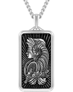 Vincero Necklace The Lady Luck Pendant - Black