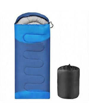 Gnuadz Sleeping Bag Portable Waterproof 4 Seasons Camping S Backpacking Camping Outdoor Recreation Gear - Blue