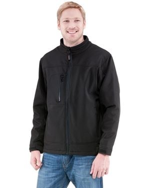 Refrigiwear Big & Tall Warm Insulated Softshell Jacket - Black