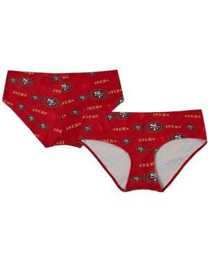 Concepts Sport San Francisco 49ers Mosaic Allover Print Knit Panty - Red