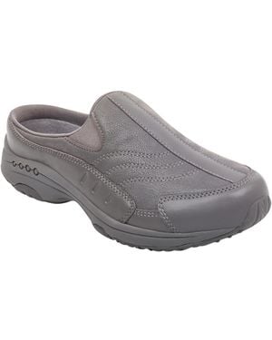 Easy Spirit Traveltime Slip-on Mule Walking Sneakers - Gray