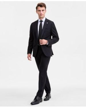Ted Baker Ted By Modern Fit Solid Wool Blend Suit Separates - Blue