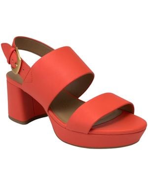 Aerosoles Camilia Platform Dress Sandals - Red