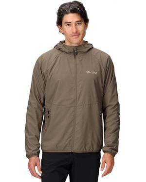 Marmot Aerothermal Hooded Jacket - Brown