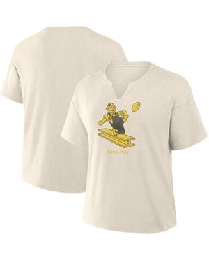 Fanatics Pittsburgh Steelers Trick Play Slub Boxy T-shirt - White
