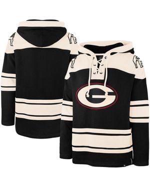 '47 Georgia Bulldogs Superior Lacer Hoodie - Black