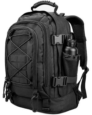 Gnuadz Army Daypack Molle Hiking Camping Travel Rucksack - Black