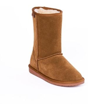 Minnetonka Callahan Suede Mid-calf Boots - Brown