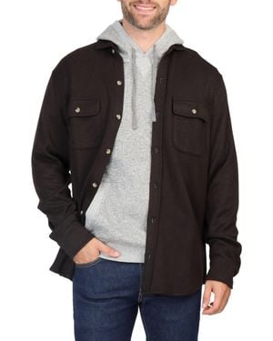 Tailorbyrd The Softest Marled Yarn Sweatershirt - Black