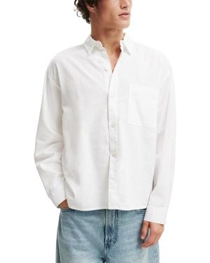 Cotton On Eli Long Sleeve Shirt - White