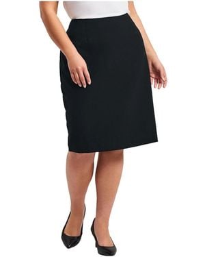 Avenue Plus Size Cool Hand Pencil Skirt - Black