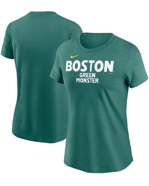 Nike Boston Red Sox 2025 City Connect Wordmark T-shirt - Green
