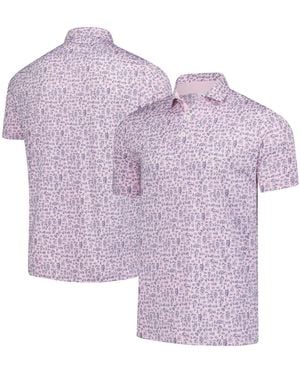 PUMA Arnold Palmer Mattr Sketch Polo Shirt - Purple