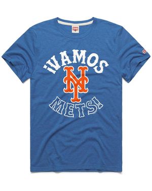 Homage New York Mets Vamos Tri-blend T-shirt - Blue