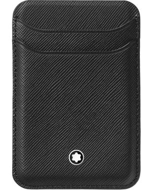 Montblanc Sartorial Apple Magsafe Compatible Card Case - Black
