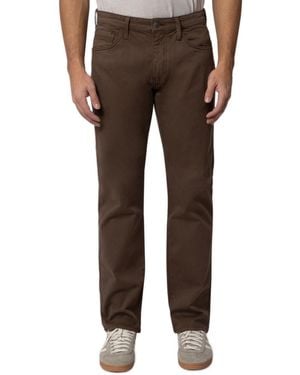 Mavi Zach Straight-leg Regular-rise Twill Pants - Brown