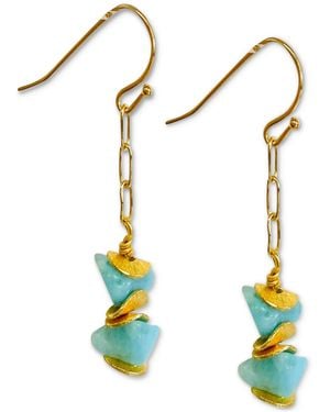 Minu Jewels Nefatari Earrings - Blue