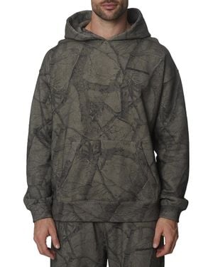 Good For Nothing Oversized Essentials Pullover Hoodie - Gray