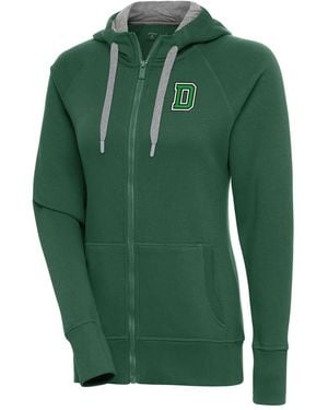 Antigua Dartmouth Big Green Victory Full-zip Hoodie
