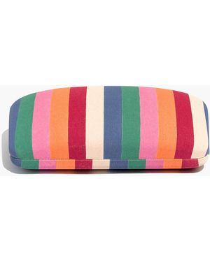 MW Multi-Stripe Sunglass Case - Red