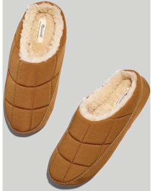 MW The Quilted Jacqueline Slipper - Natural