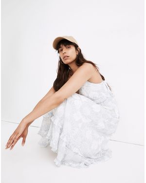 MW Ruffle Cami Dress - White