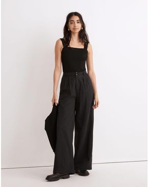 MW The Petite Harlow Wide-Leg Pant - Multicolour
