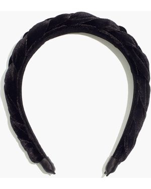 MW Puffy Braided Headband - Blue