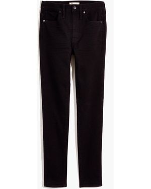 MW "10" High-Rise Skinny Jeans - Black