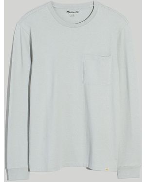 MW Relaxed Long-Sleeve Tee - Grey