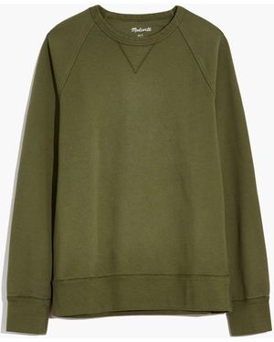 MW Garment-Dyed Crewneck Sweatshirt - Green