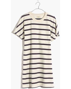 MW Tomboy Pocket Tee Dress - White