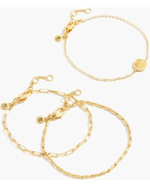 MW Three-Piece Solar Bracelet Set - White