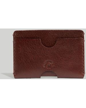 MW Leather Card Case - Brown