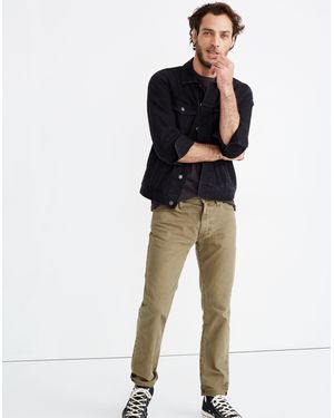 MW Garment-Dyed Slim Everyday Flex Jeans - Black